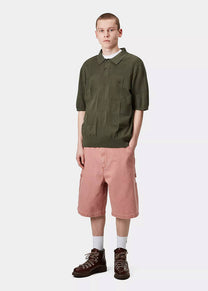 Carhartt WIP I034535 Checker dollar green S/S polo