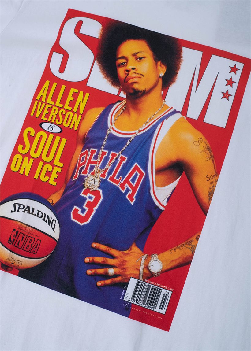 Mitchell &amp; Ness Slam Philadelphia 76ers white tee