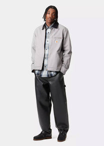 Carhartt WIP I034446 Single Knee leather black pants