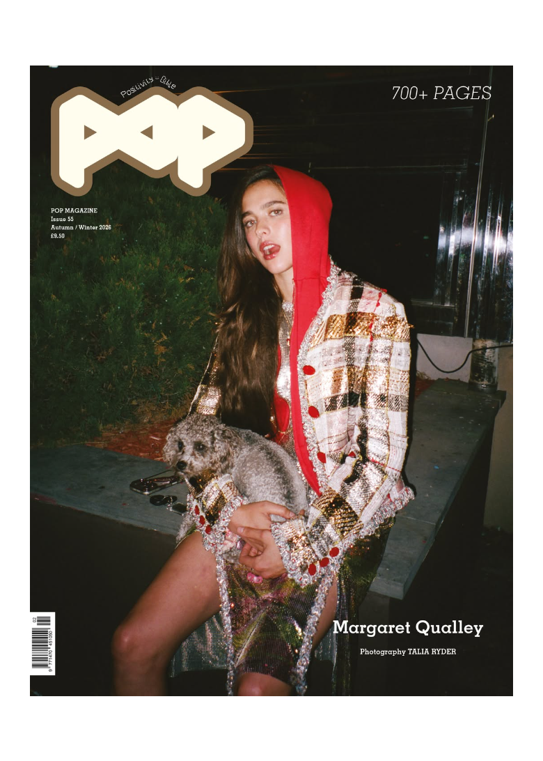 POP Issue 55 Margaret Qualley