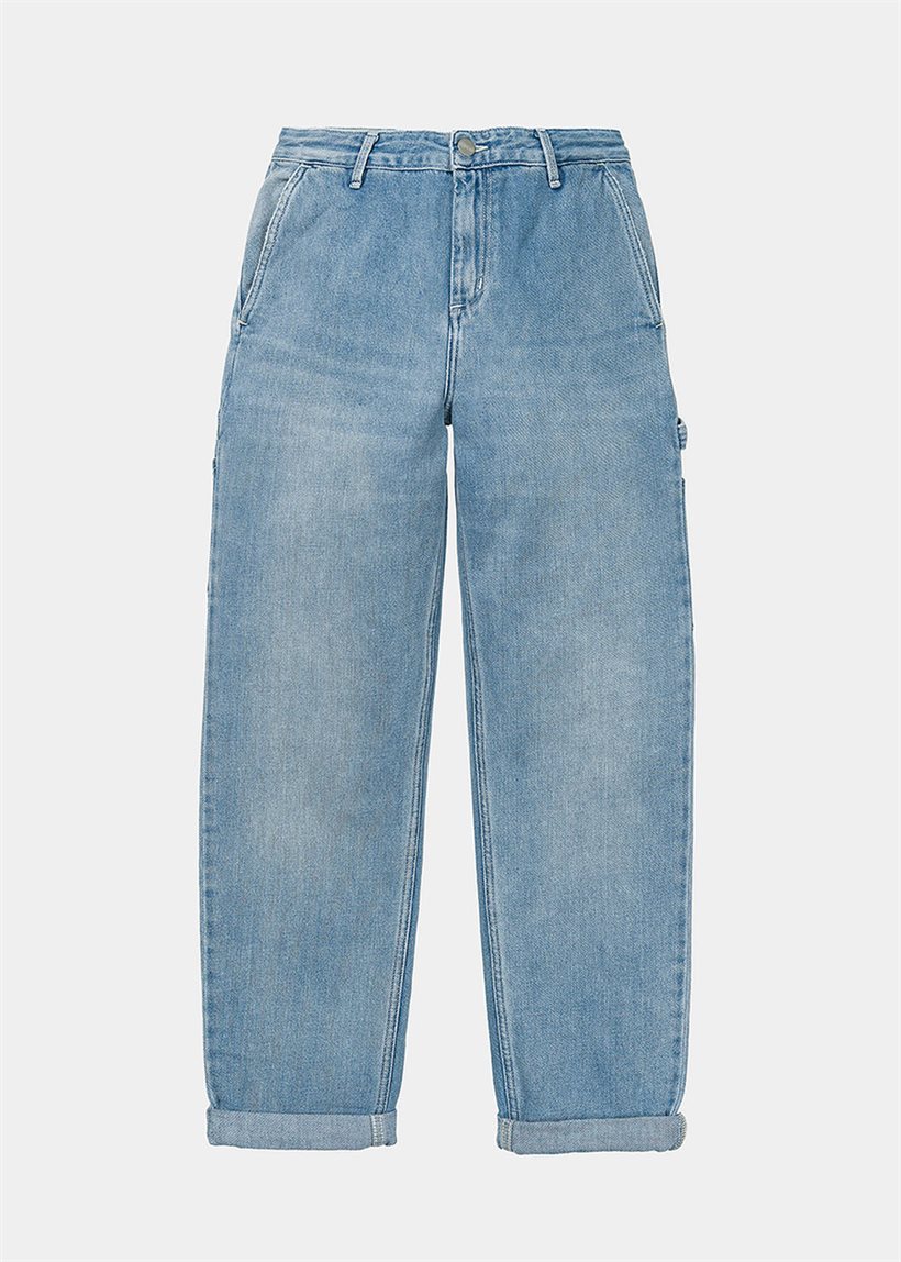 Carhartt WIP I025268 W' Pierce blue light stone washed pants