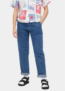 Carhartt WIP I025268 W' Pierce blue stone washed pants