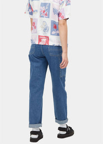 Carhartt WIP I025268 W' Pierce blue stone washed pants