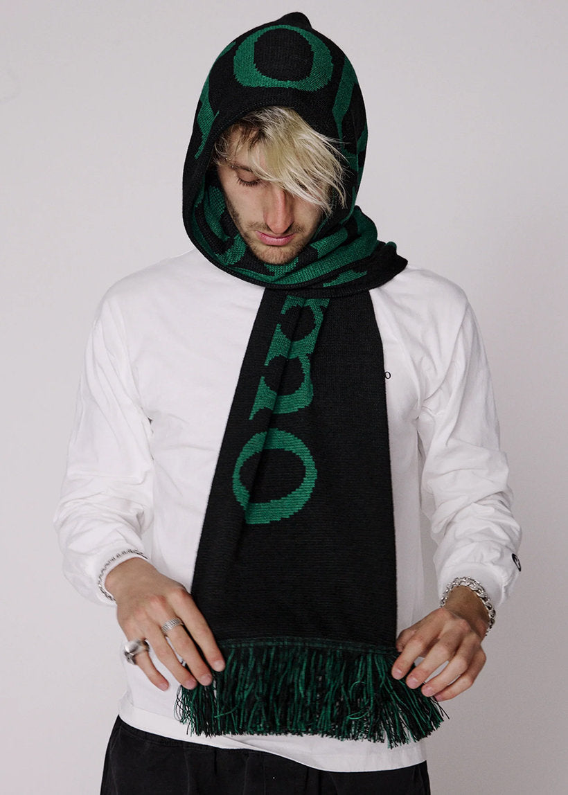 No Problemo green scarf