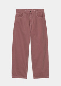 Carhartt WIP I034809 Brandon dusky pink stone dyed pants