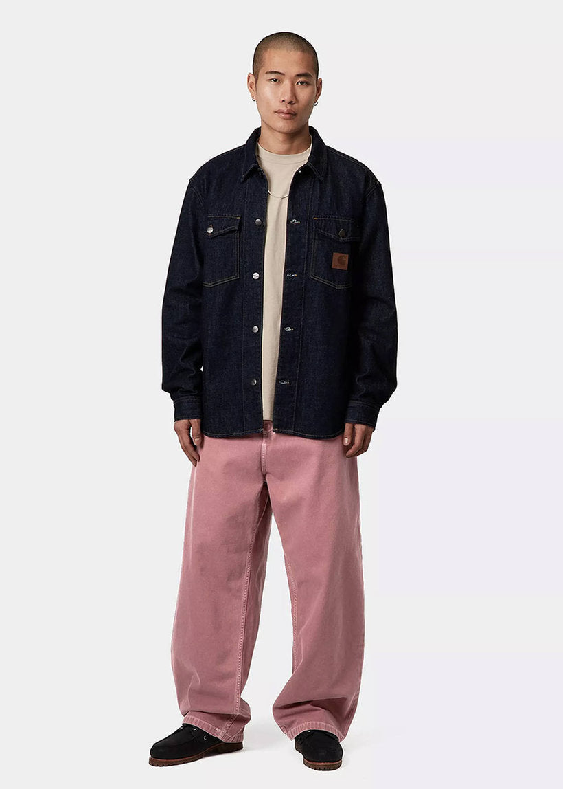 Carhartt WIP I034809 Brandon dusky pink stone dyed pants
