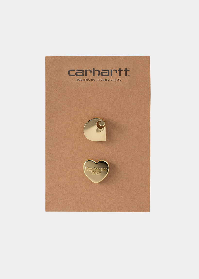 Carhartt WIP I034904 gold pin set