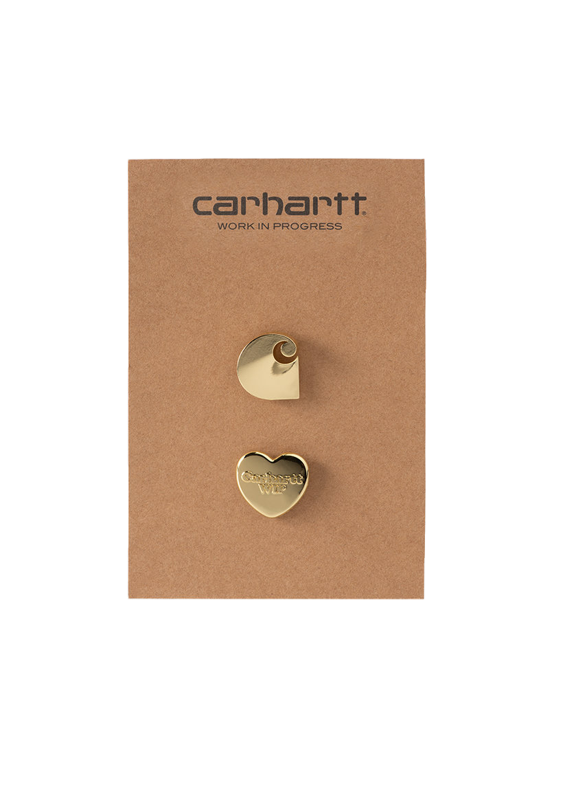 Carhartt WIP I034904 gold pin set