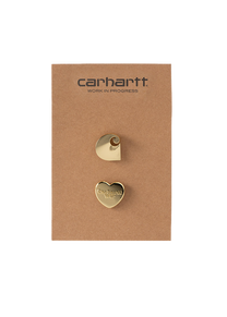 Carhartt WIP I034904 gold pin set