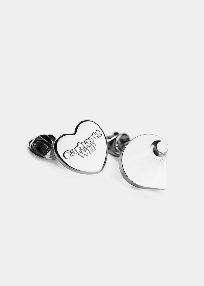 Carhartt WIP I034904 silver pin set