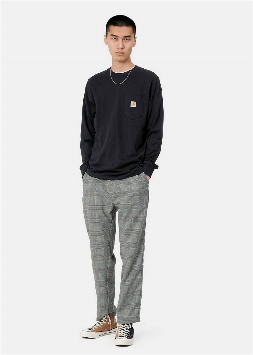 Carhartt WIP I022094 Pocket black L/S tshirt