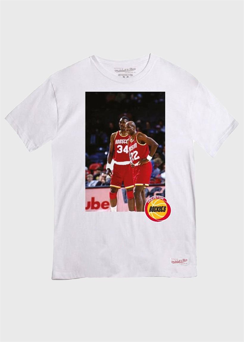 Mitchell &amp; Ness NBA Player Photo Houston Rockets tee