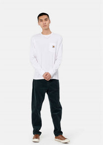 Carhartt WIP I022094 Pocket white L/S tshirt