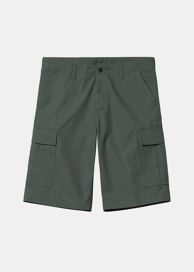 Carhartt WIP I028246 Regular duck green rinsed cargo shorts