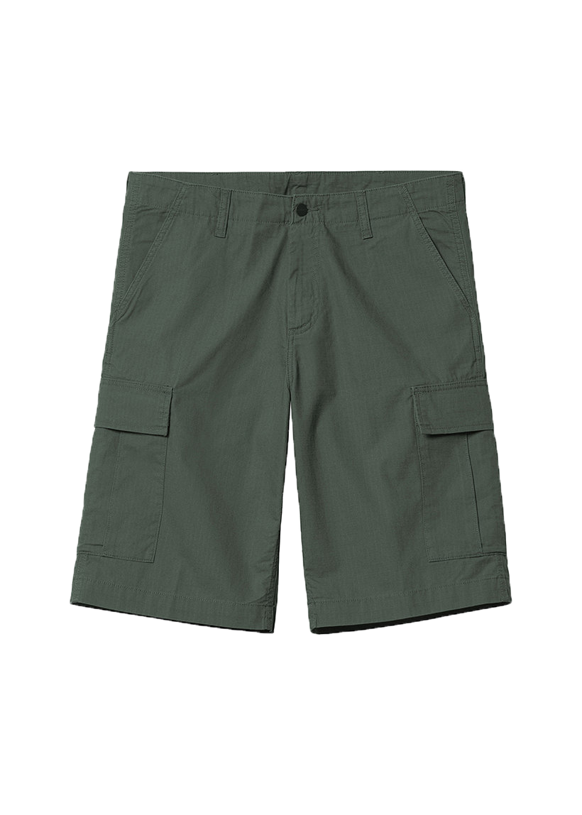 Carhartt WIP I028246 Regular duck green rinsed cargo shorts