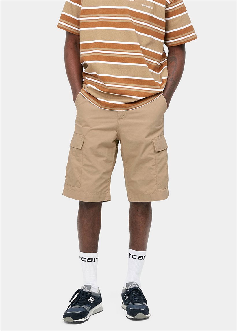 Carhartt WIP I028246 Regular dusty H brown cargo shorts