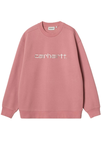 Carhartt WIP I033647 W' Carhartt dusty rose/moonbeam sweat