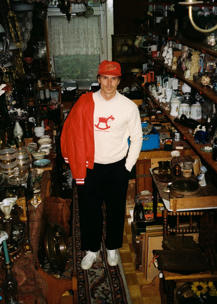 The Loose Company Rocking Horse crewneck