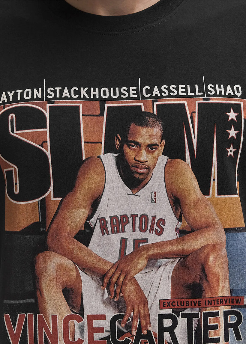 Mitchell &amp; Ness NBA Slam Toronto Raptors Vince Carter black tee