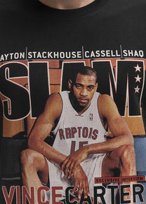 Mitchell &amp; Ness NBA Slam Toronto Raptors Vince Carter black tee