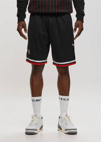Mitchell &amp; Ness NBA Swingman Road Bulls black shorts