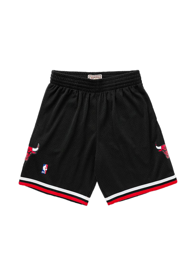 Mitchell &amp; Ness NBA Swingman Road Bulls black shorts
