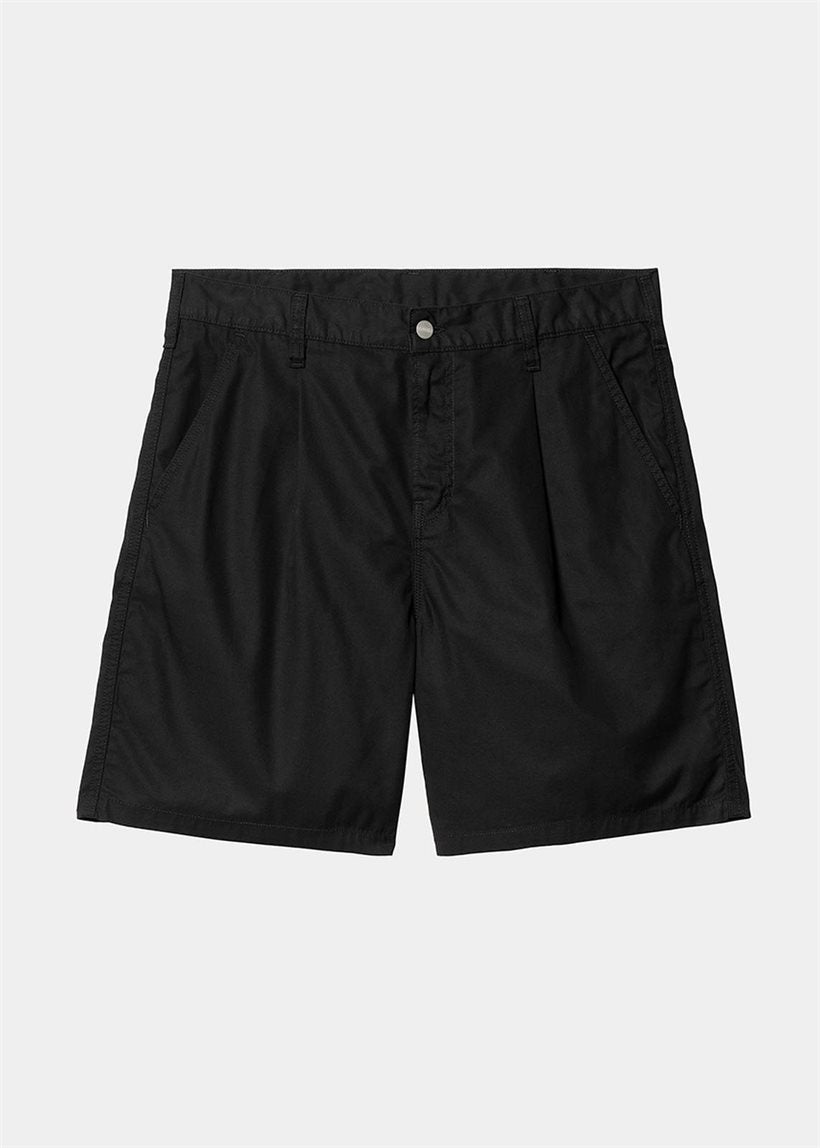 Carhartt WIP I033125 Albert black rinsed shorts