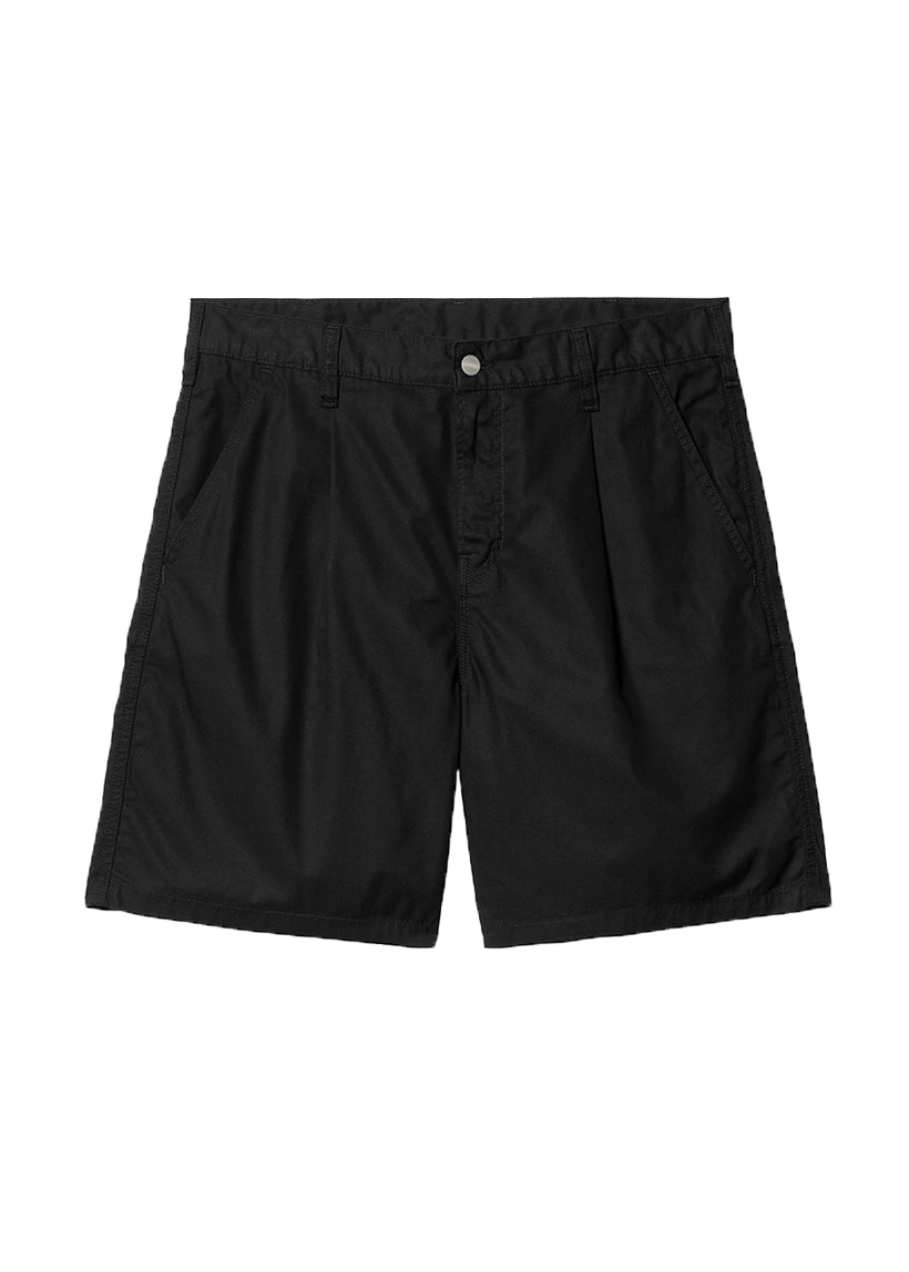 Carhartt WIP I033125 Albert black rinsed shorts
