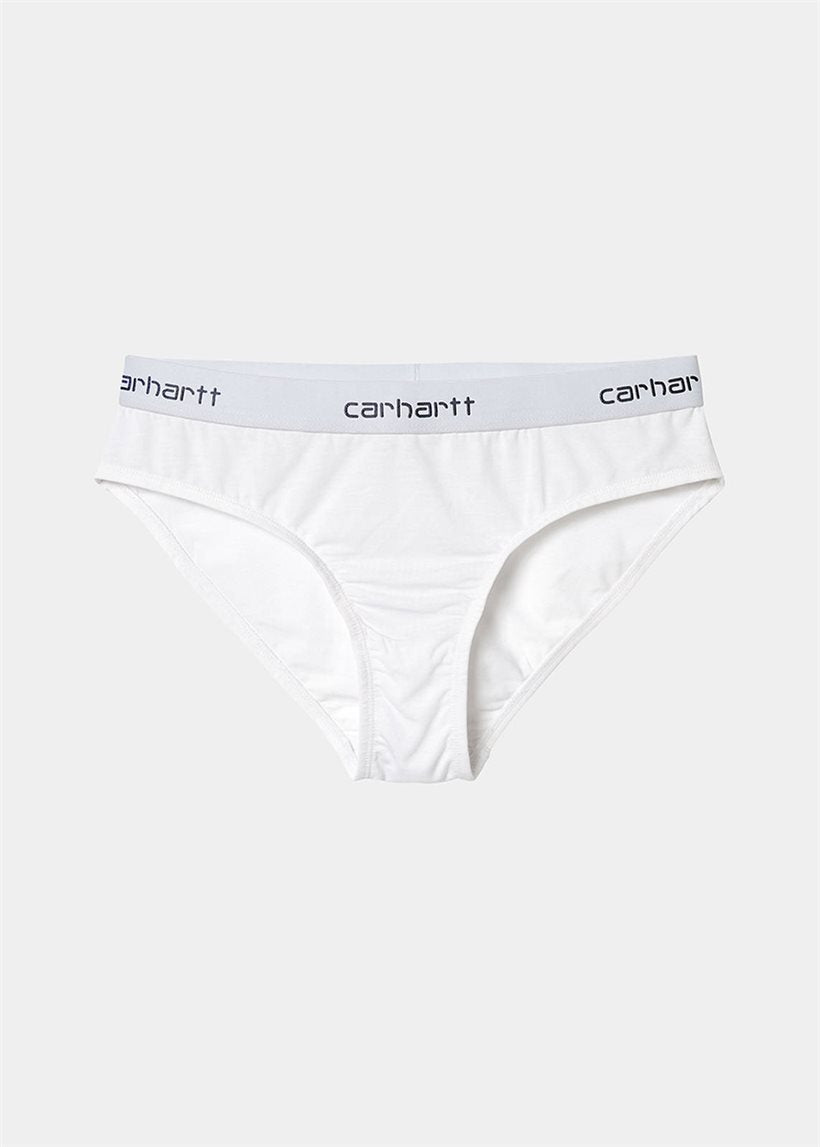 Carhartt WIP I030606 W' Script white briefs