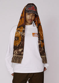 No Problemo I Love Alieno camo scarf