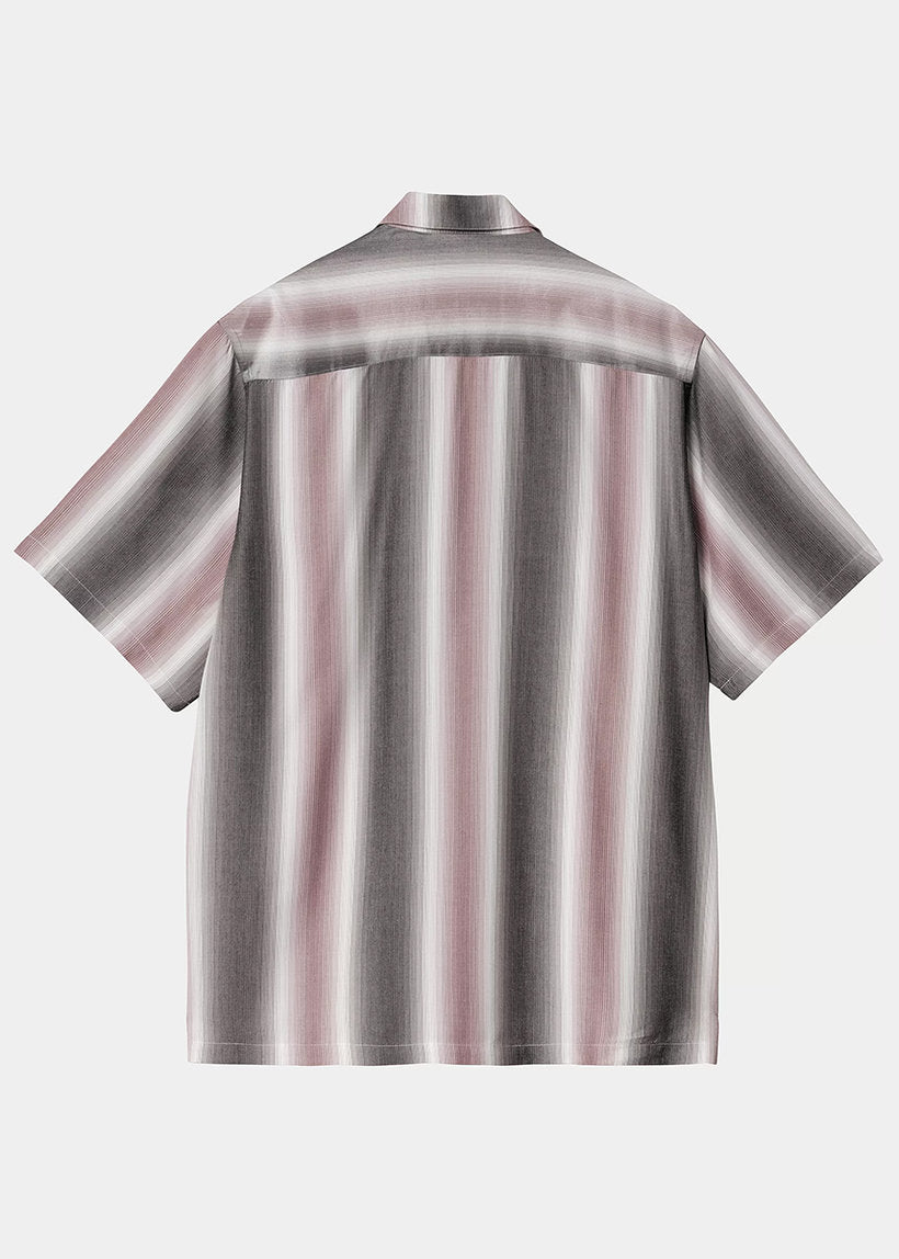 Carhartt WIP I034540 S/S Dashner graphite white shirt