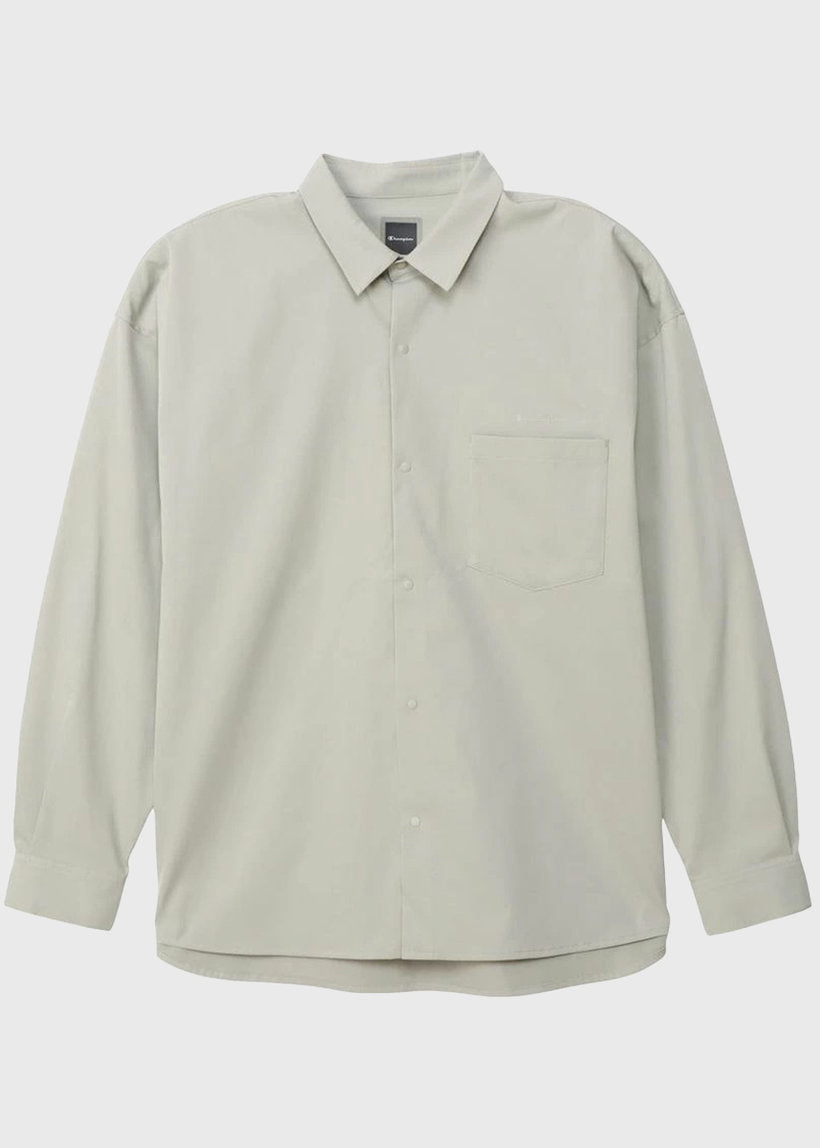 Champion C3C402 X760 LS shirt khaki