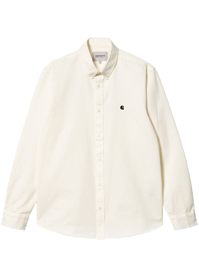 Carhartt WIP I023339 Madison wax/black L/S shirt