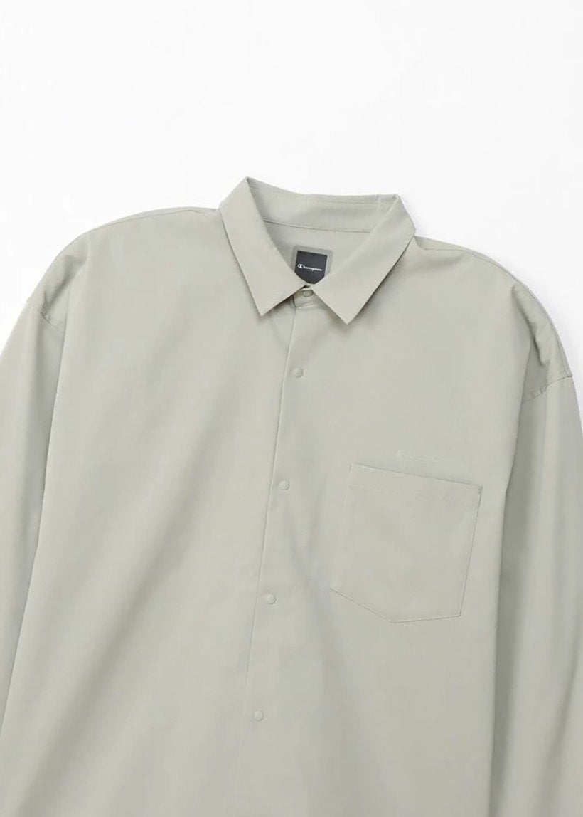 Champion C3C402 X760 LS shirt khaki