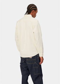 Carhartt WIP I023339 Madison wax/black L/S shirt