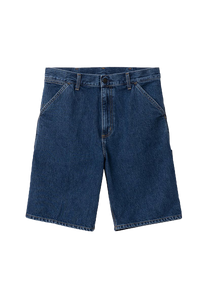 Carhartt WIP I032026 Single Knee blue stone washed shorts