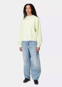 Carhartt WIP I034225 W' Brandon blue burst washed single knee pants