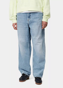 Carhartt WIP I034225 W' Brandon blue burst washed single knee pants