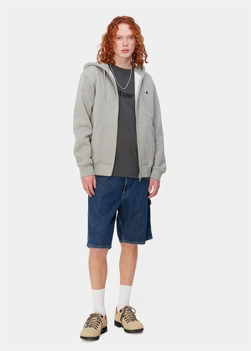 Carhartt WIP I032026 Single Knee blue stone washed shorts