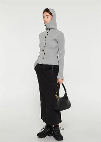 Gramicci G3SW-SK069 Long Baker black skirt