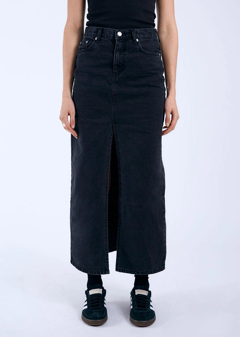 Dr Denim Myra black used skirt