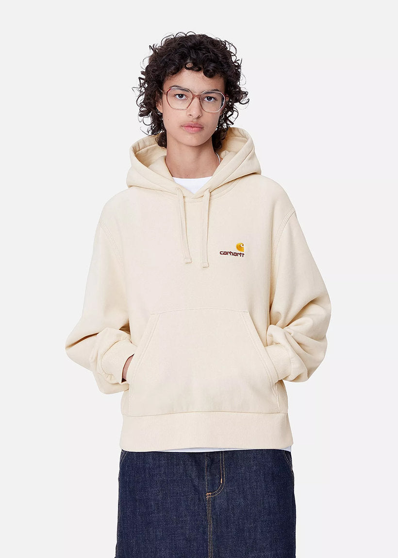 Carhartt WIP I033650 W' HD American Script moonbeam sweat