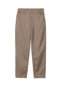 Carhartt WIP I020075 Simple leather rinsed pants