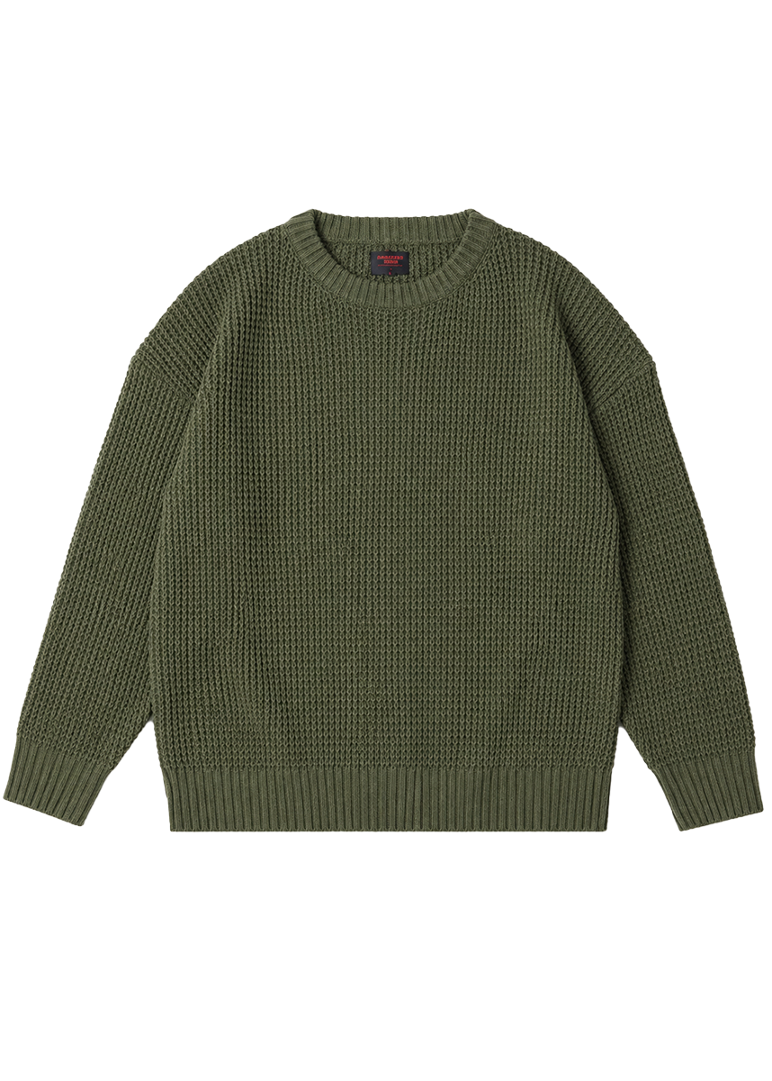 Dangerous Minds 731 forest green knitted sweater