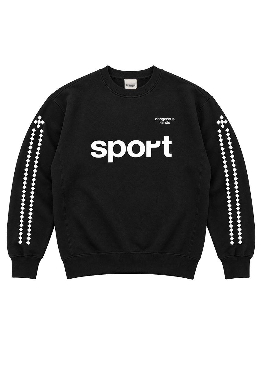 Dangerous Minds SPORT sweater black