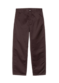Carhartt WIP I034907 Simple palisander rinsed pants