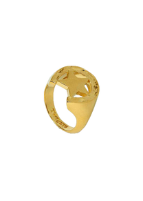 Twojeys Star gold ring