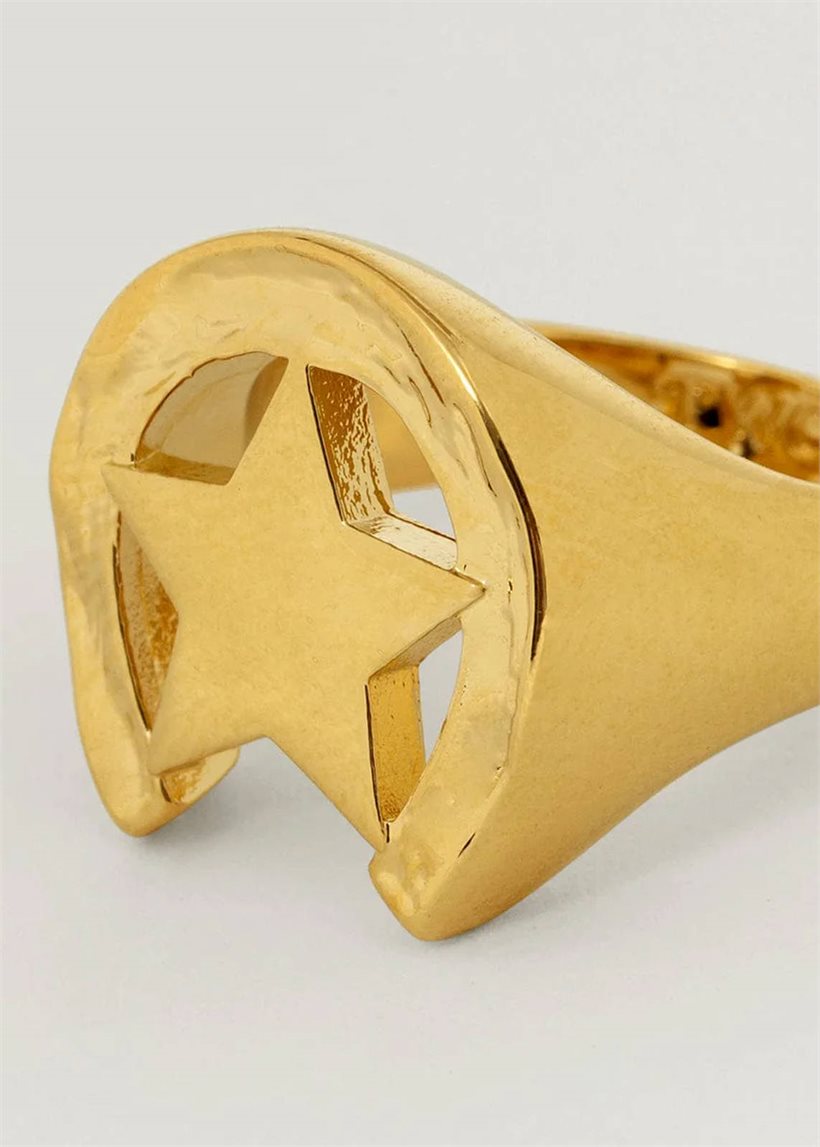 Twojeys Star gold ring