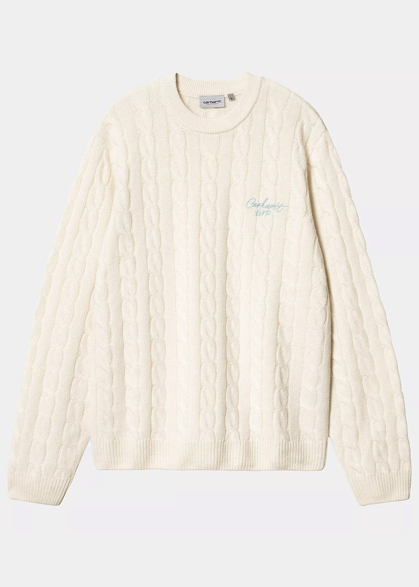 Carhartt WIP I033885 Signature natural/dusty sweater