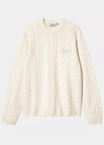 Carhartt WIP I033885 Signature natural/dusty sweater